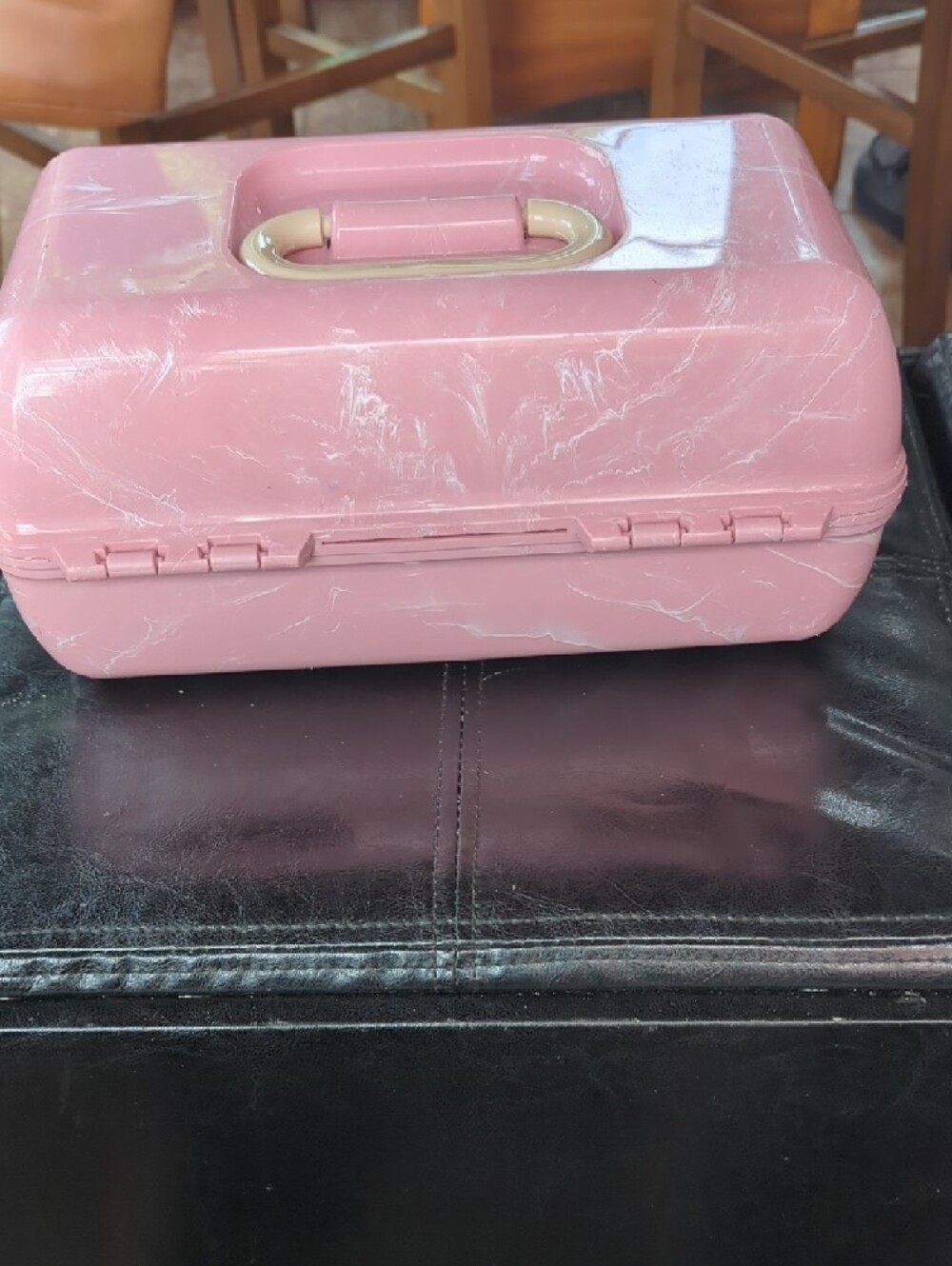 Caboodles Pink Marble Makeup Case - Picture 5 of 6